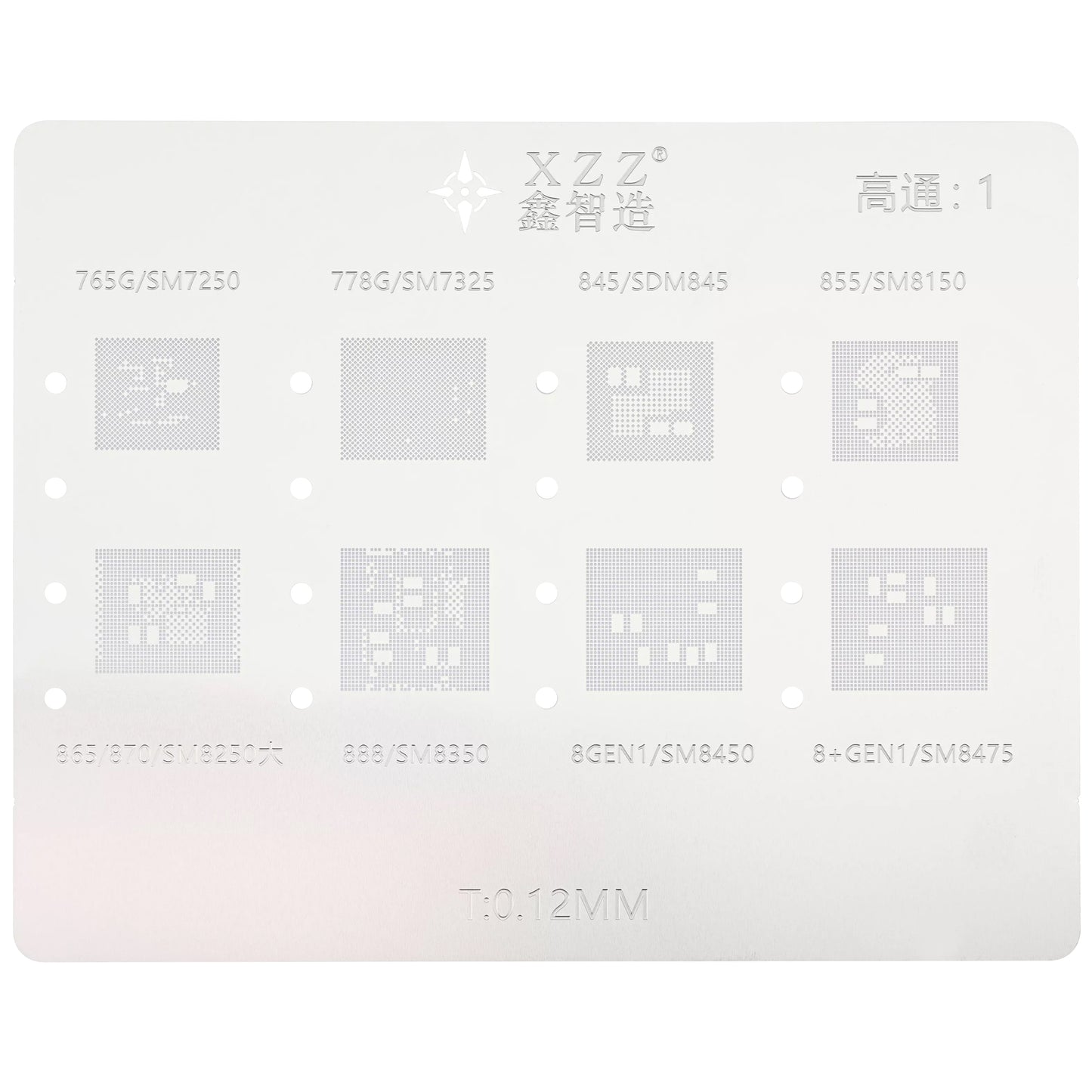 XZZ L23 Arbeidsstøtte for Reballing for Apple A8 - A16 CPU
