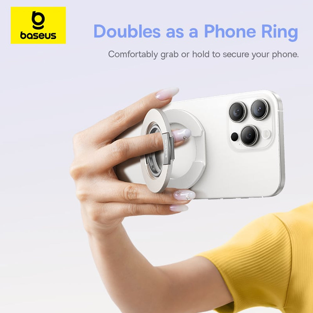 Baseus MagPro 3 Ring Holder, Hvit S0TY002131