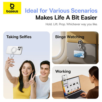 Baseus MagPro 3 Ring Holder, Hvit S0TY002131