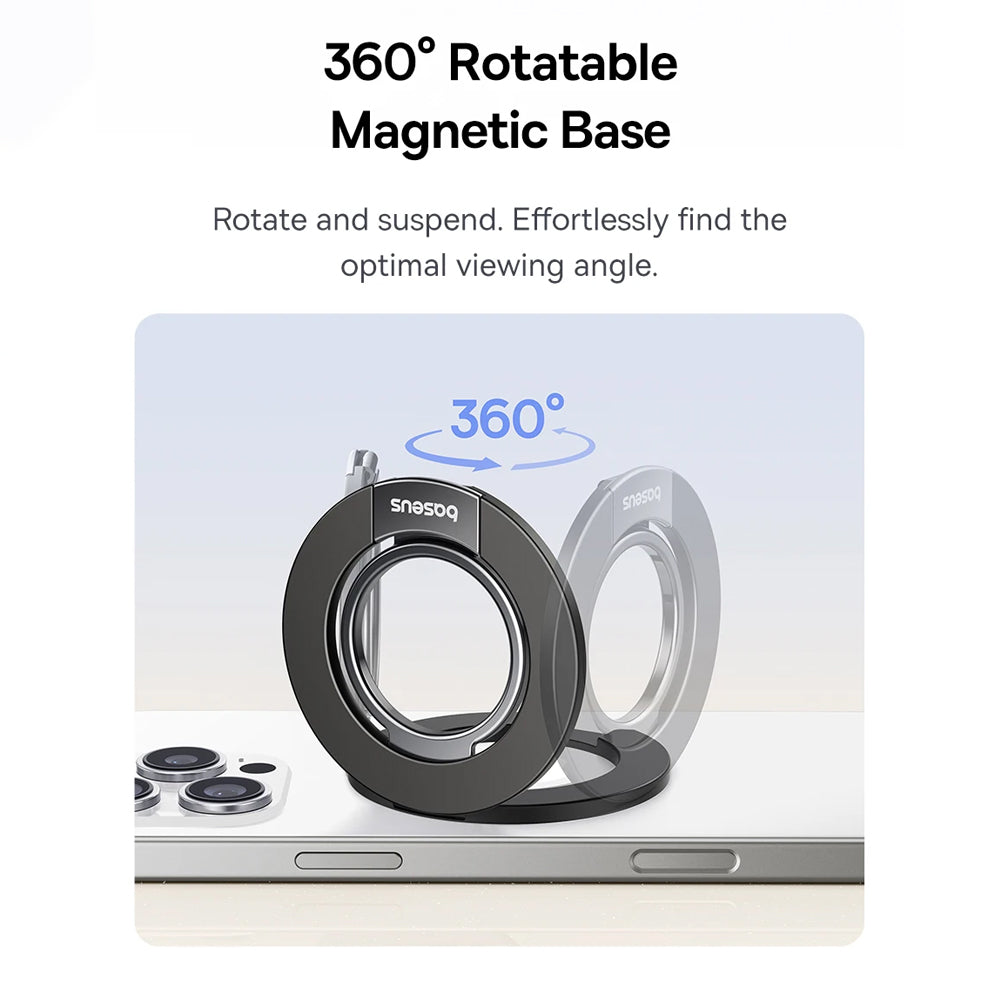 Baseus MagPro 3 Ring Holder, Svart Z0004803