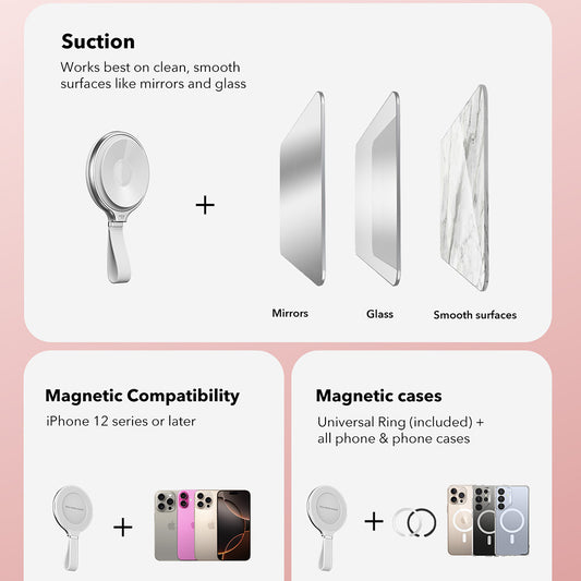 ESR HaloLock Ring Holder, Hvit