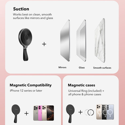 ESR HaloLock Ringholder, Svart