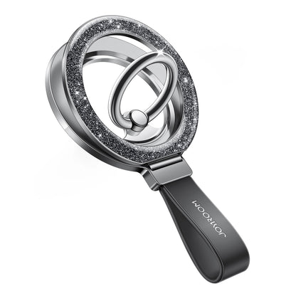 Joyroom JR-ZS425 Glitter Ringholder, Universal, Svart