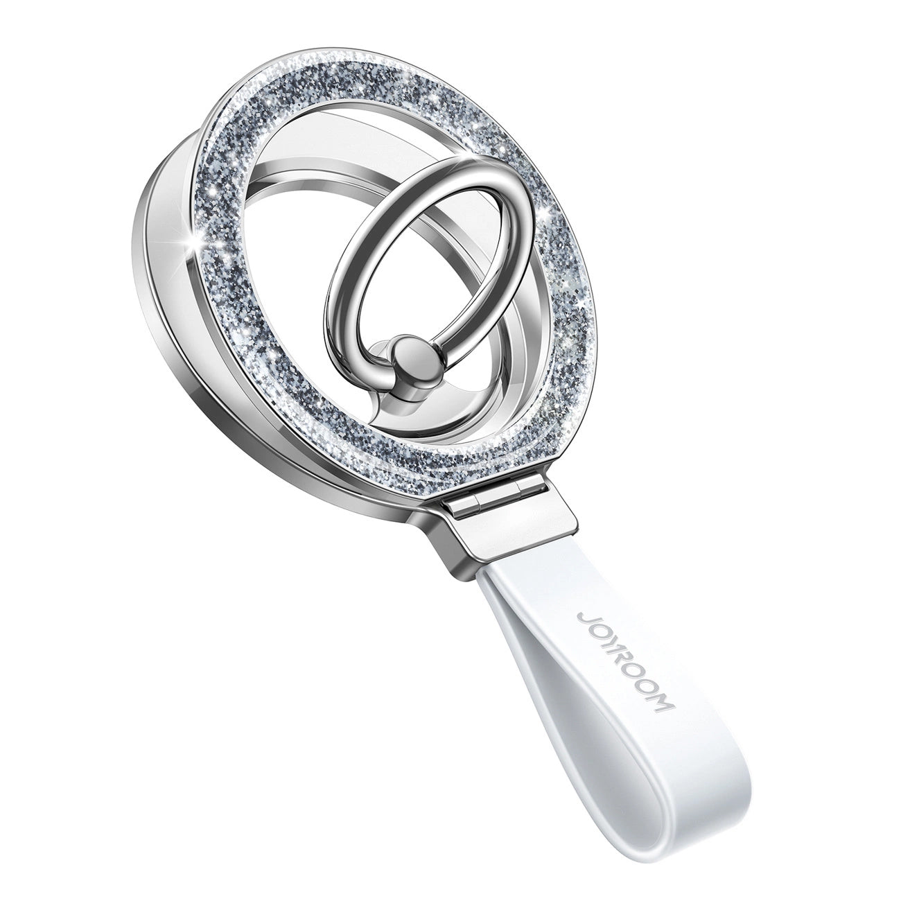 Joyroom JR-ZS425 Glitter Ringholder, Universal, Hvit