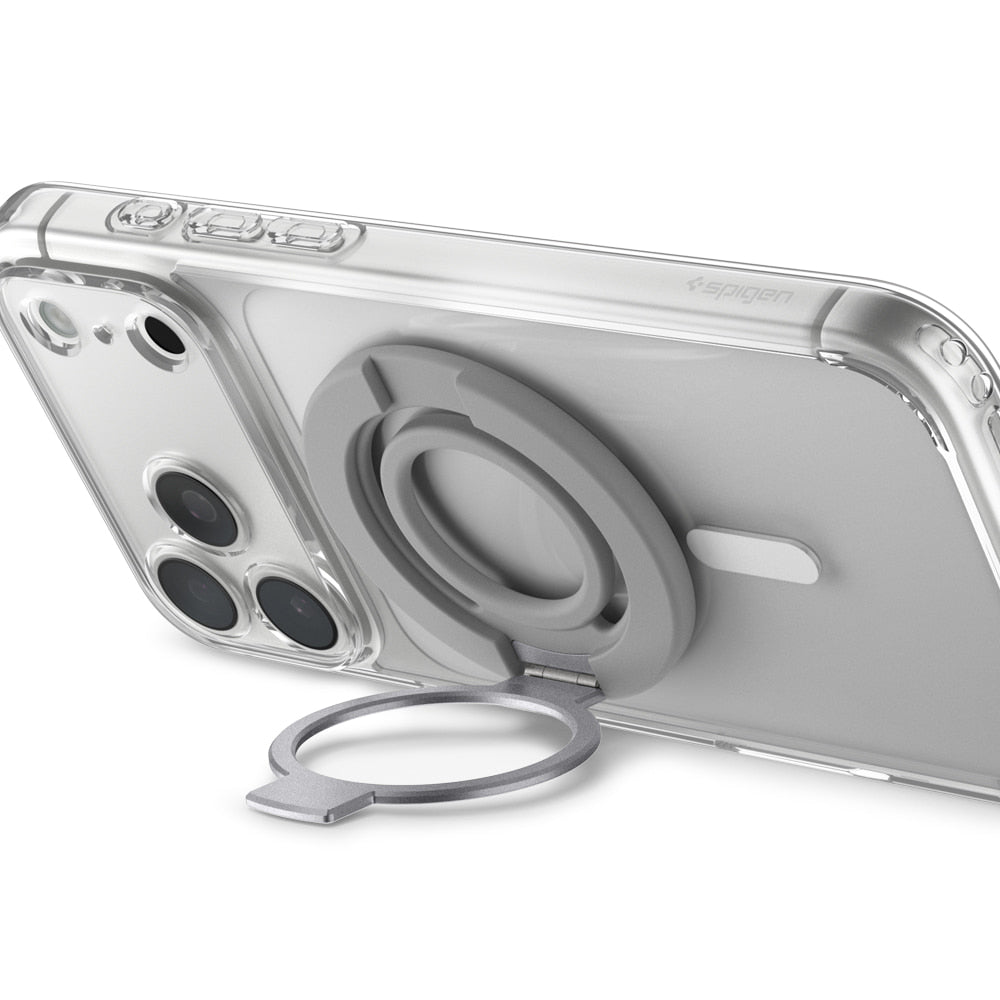 Spigen Dual Pop Mag S Ring Holder, Universal, Grå AMP11736
