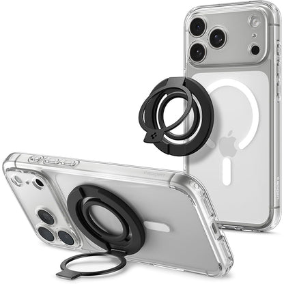 Spigen Dual Pop Mag S Ring Holder, Universal, Svart AMP11735