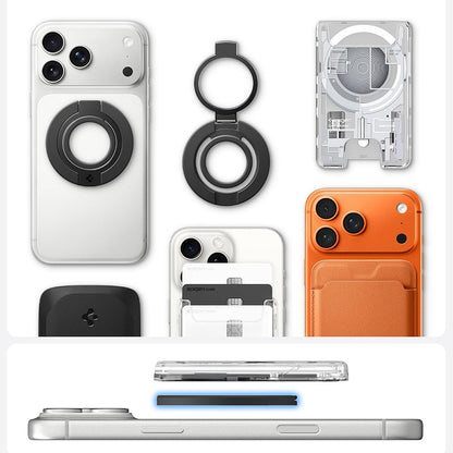 Spigen Dual Pop Mag S Ring Holder, Universal, Svart AMP11735