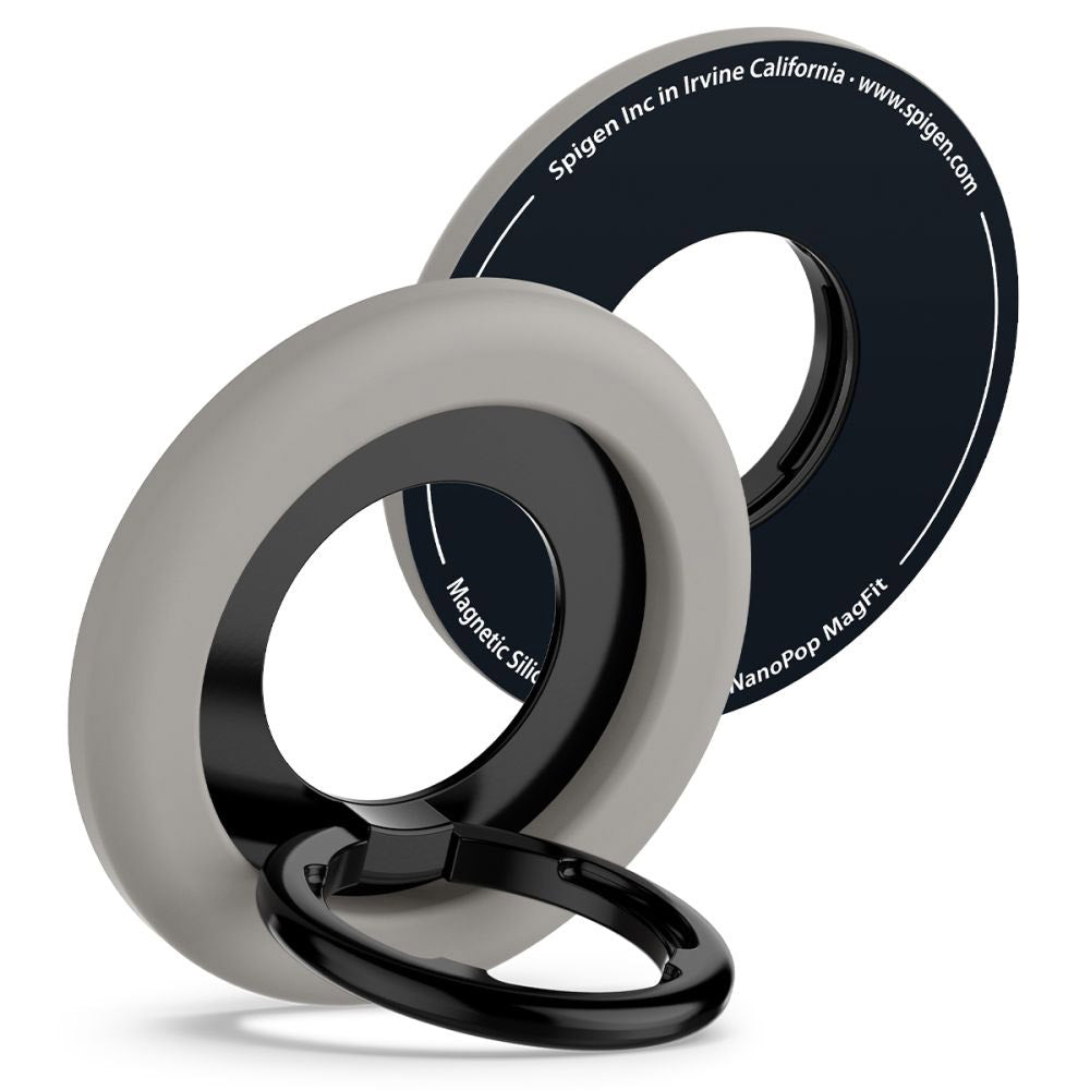Spigen Nano Pop Ringstøtte, Universal, Grå