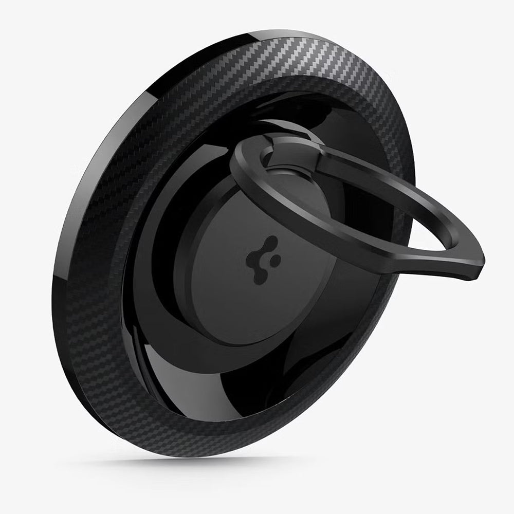Spigen O-Mag OM100 Karbon Ringholder, Universal, Svart AMP05505
