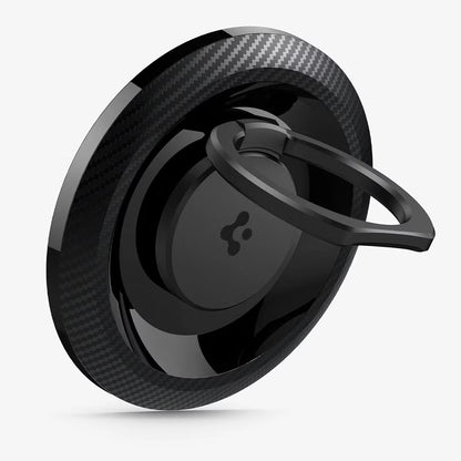 Spigen O-Mag OM100 Karbon Ringholder, Universal, Svart AMP05505