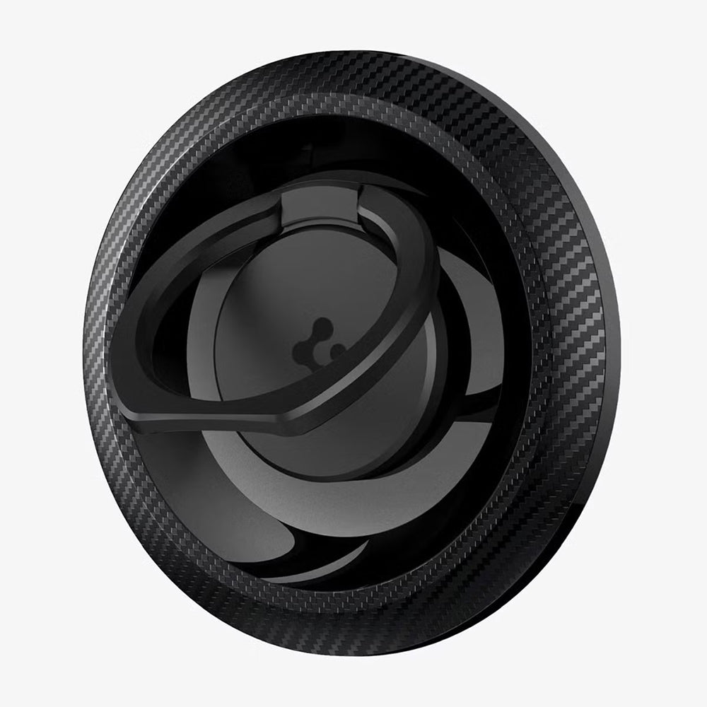 Spigen O-Mag OM100 Karbon Ringholder, Universal, Svart AMP05505