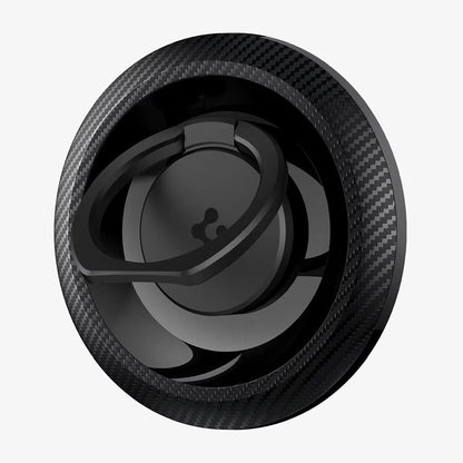 Spigen O-Mag OM100 Karbon Ringholder, Universal, Svart AMP05505