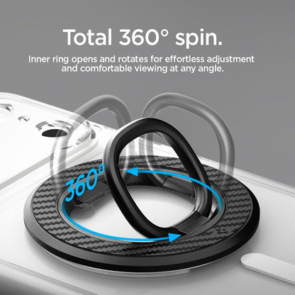 Spigen O-Mag OM106 ringholder, universell, svart AMP09334