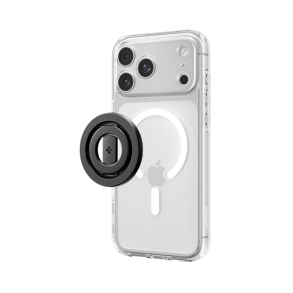 Spigen OM108 Mag Fit+ ringholder, universell, svart AMP11739