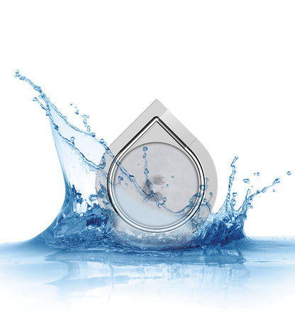 Techsuit Water Drop Ringholder, Universal, Svart