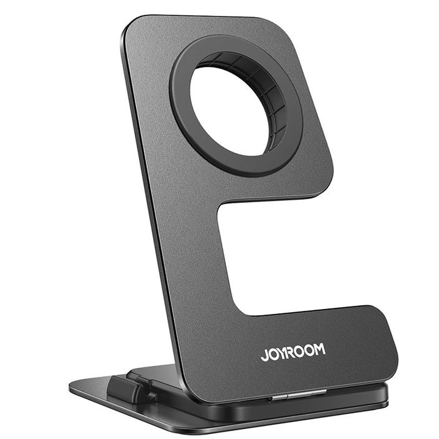 Joyroom JR-W18-stativ for trådløs lader til Apple Watch Series, svart
