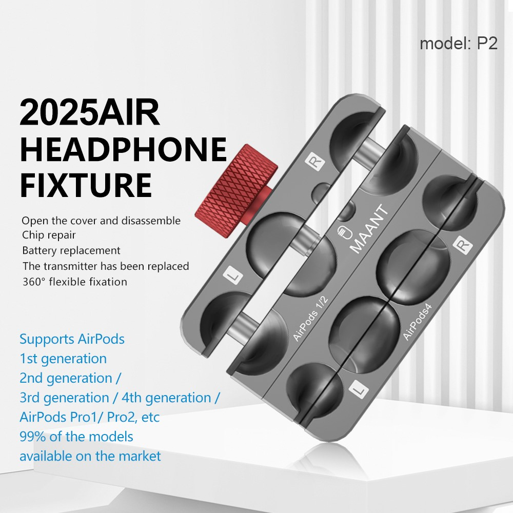 Arbeidsstøtte for demontering av hodetelefoner MaAnt HP2025Air for Apple AirPods