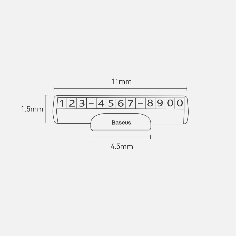 Baseus CNFT000001 Biltelefonholder