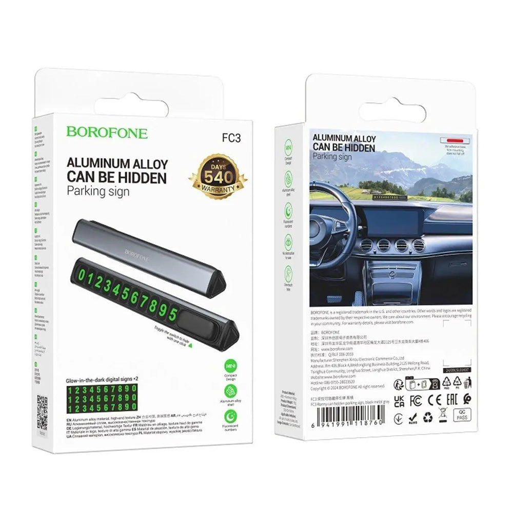 Biltelefonholder Borofone FC3 Ronny