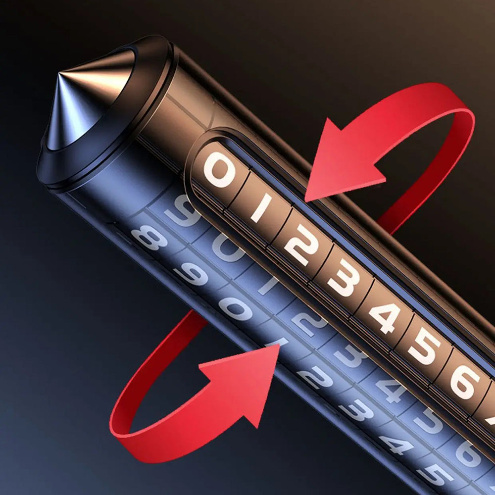 Bilnummerholder for bil Techsuit ResQTag