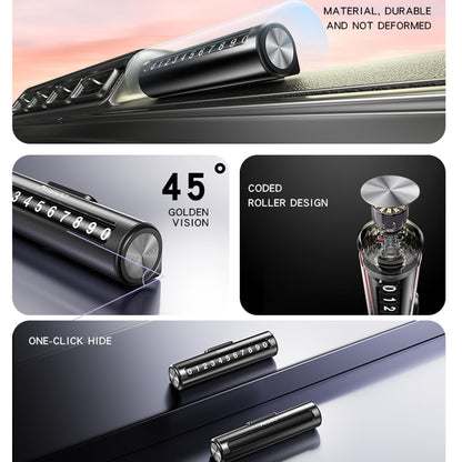 Bilnummerholder Yesido C202, Svart