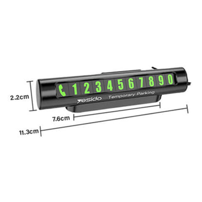 Bilnummerholder Yesido C68