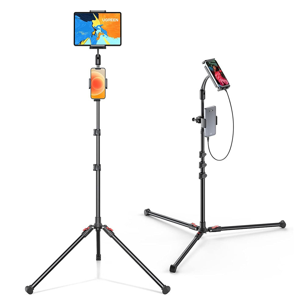 UGREEN LP585 Gulvstativ for Telefon / Nettbrett, Universell, Svart