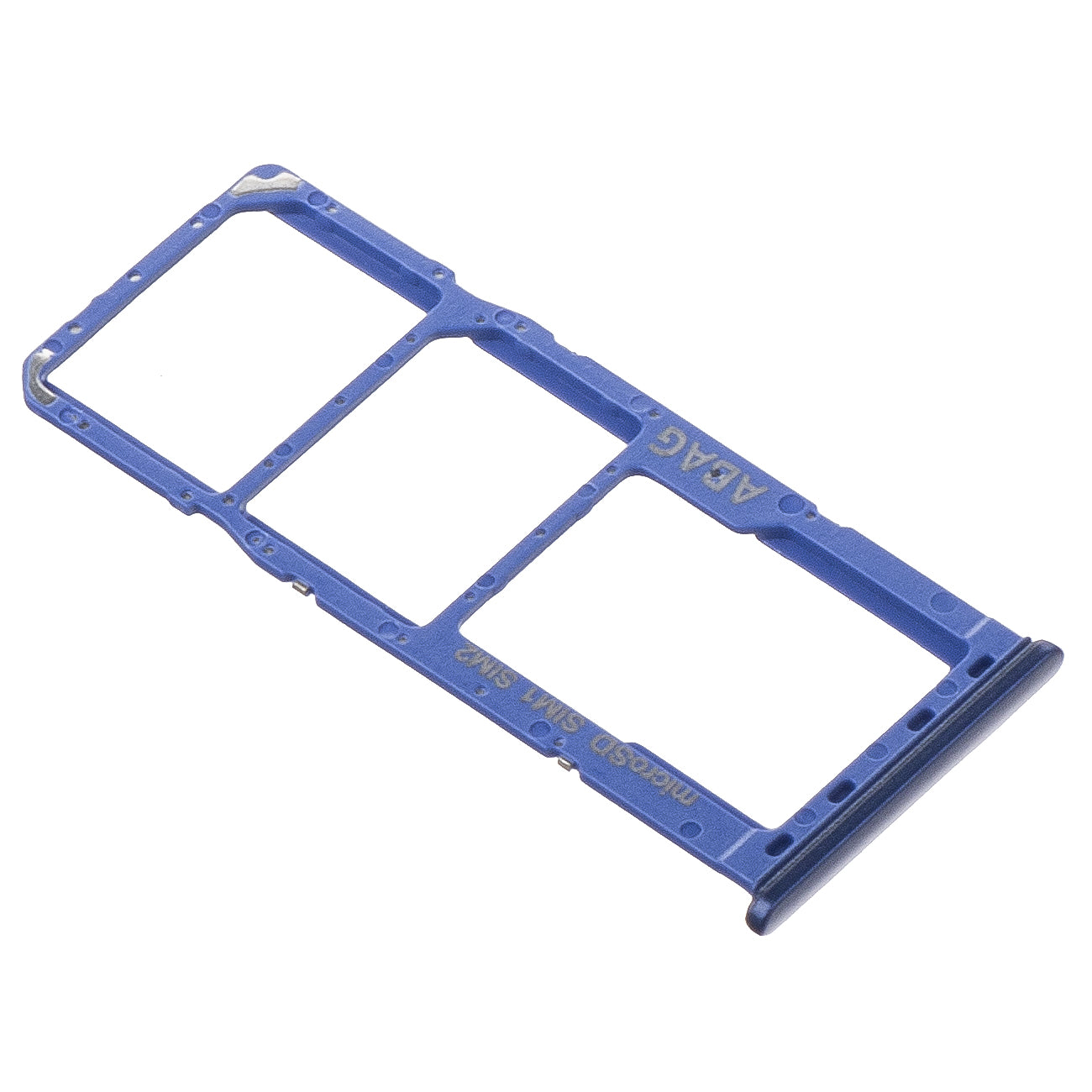 SIM-kortholder - Kort Samsung Galaxy A21s A217, Blå, Servicepakke GH98-4539392C