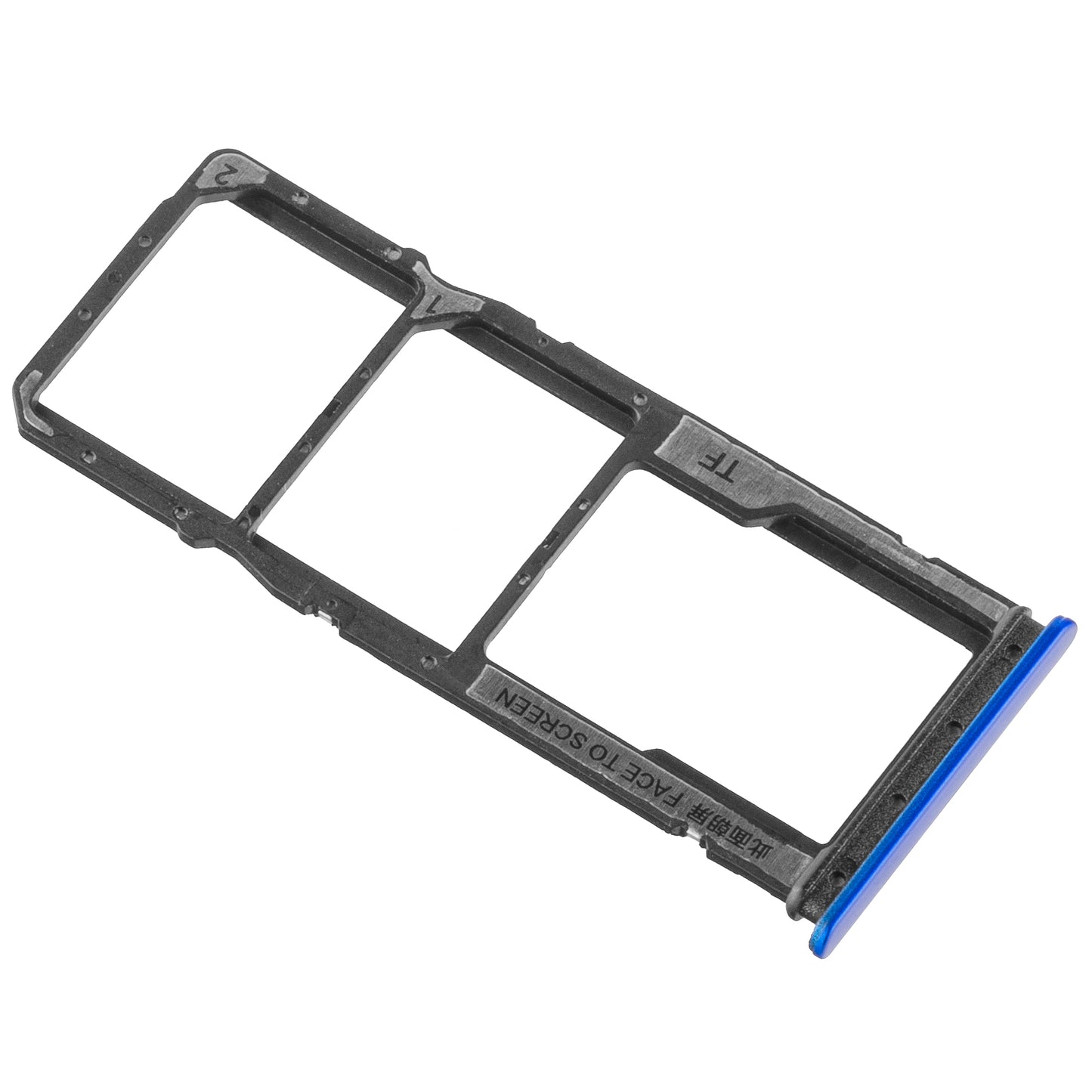 SIM-holder - Xiaomi Redmi 9A, Blå (Himmelblå), Servicepakke 482000004U3 