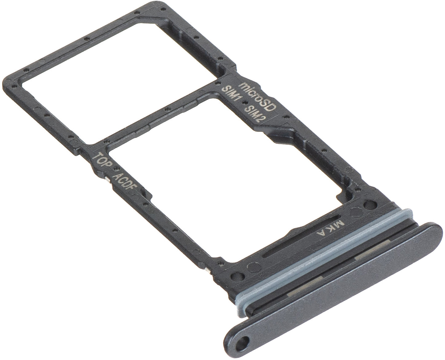 SIM-kortholder Samsung Galaxy A34 A346, Dual SIM, Svart