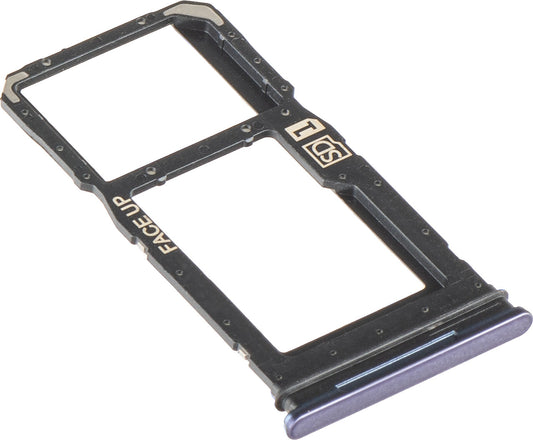 SIM-kortstøtte for Motorola Moto G67, Grå (Pantone Arctic Seal), Servicepakke S948E99065