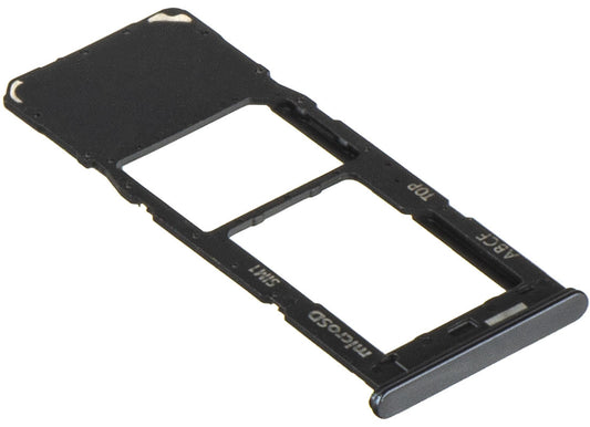 SIM-kortholder Samsung Galaxy A23 5G A236 / A23 A235, Single SIM, Svart