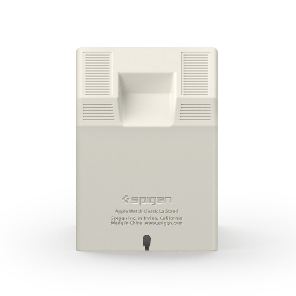 Spigen Classic LS-stativ for trådløs lader til Apple Watch Series, krem AMP11668