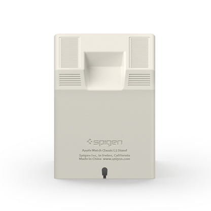 Spigen Classic LS-stativ for trådløs lader til Apple Watch Series, krem AMP11668