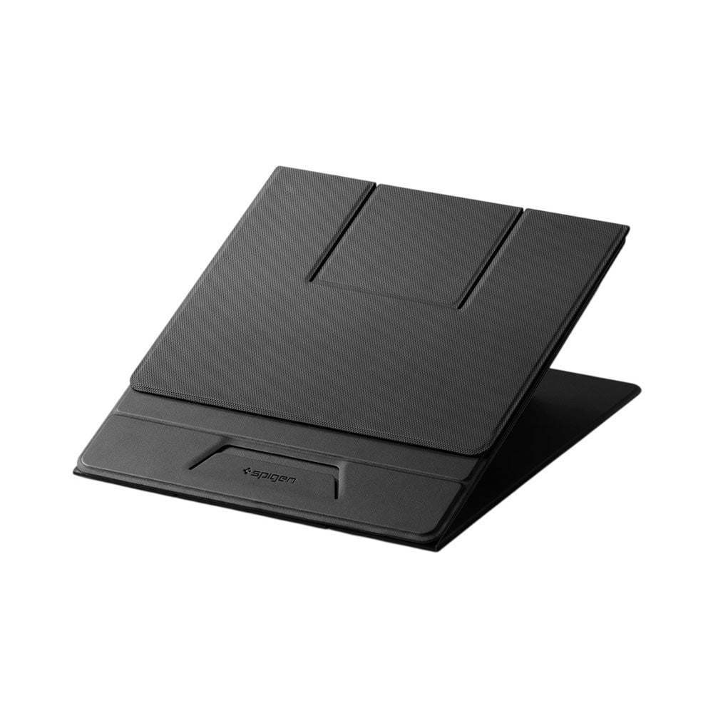 Spigen Slim Fold LD201-S10 støtte for laptop / nettbrett, svart AMP11119