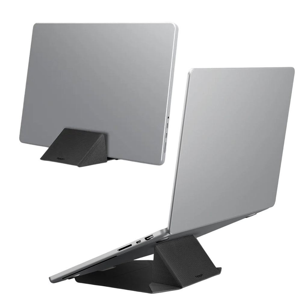 Spigen Slim Fold LD201-S9 støtte for bærbar PC maks. 16 tommer, Svart AMP11118
