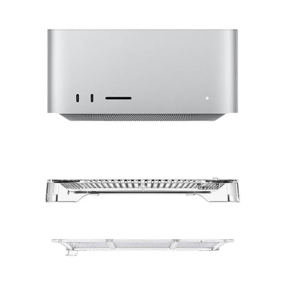 Spigen LD202-stativ for Apple Mac Studio, gjennomsiktig AMP04796