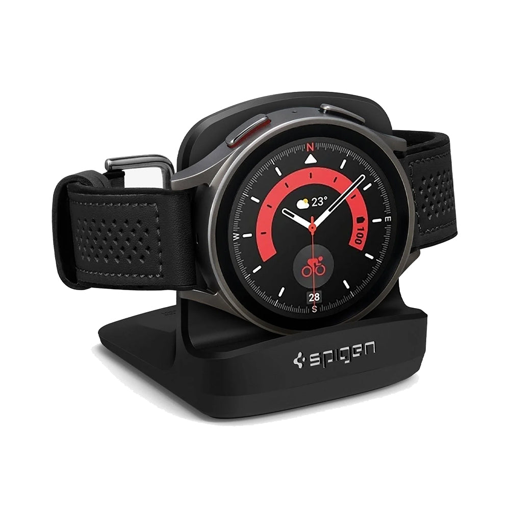 Spigen S353-stativ for Samsung Galaxy Watch-serien, svart AMP05302