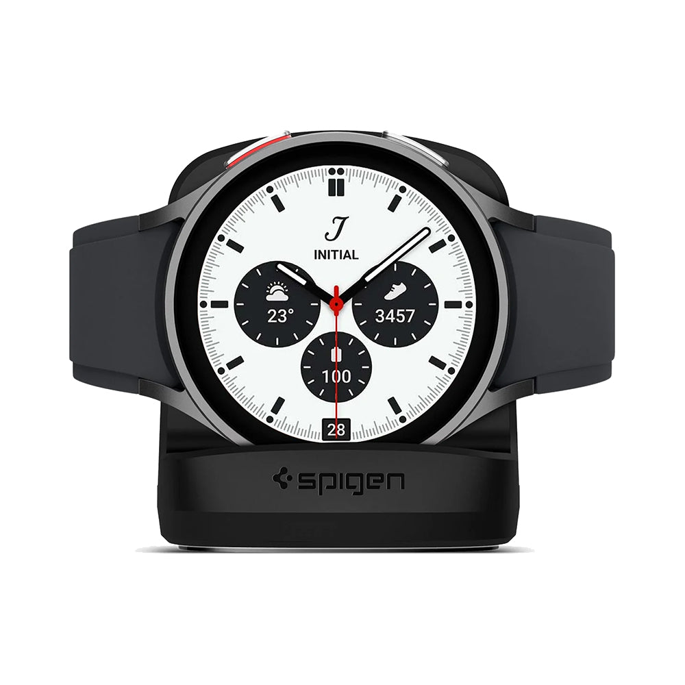 Spigen S353-stativ for Samsung Galaxy Watch-serien, svart AMP05302