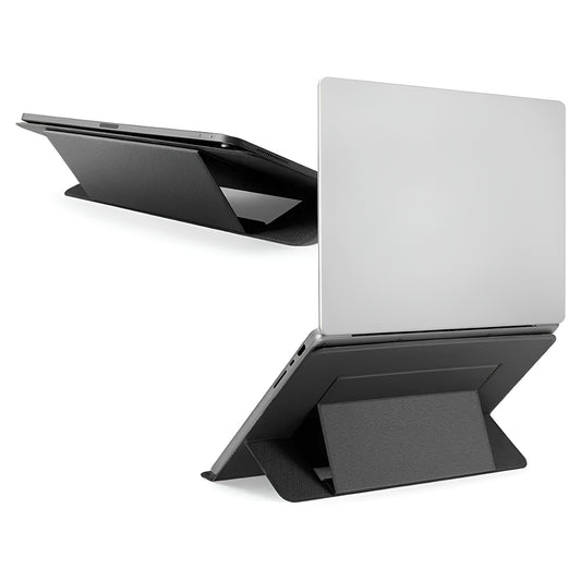 Spigen Slim Fold LD201-S7 stativ for bærbar PC maks. 14 tommer, svart AMP11116