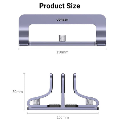 UGREEN LP258-støtte for bærbar PC maks 17,3 tommer, Sølv