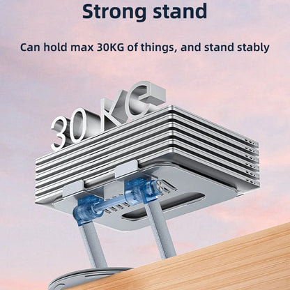 Yesido LP06-støtte for bærbar PC 10 tommer - 17,3 tommer, Sølv