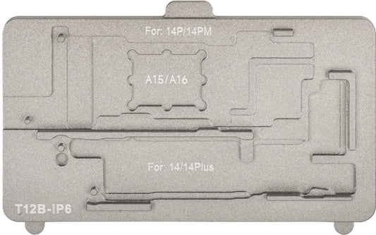 Arbeidsstøtter for PCB Apple iPhone 14-serien for Sunshine SS-T12B-platen