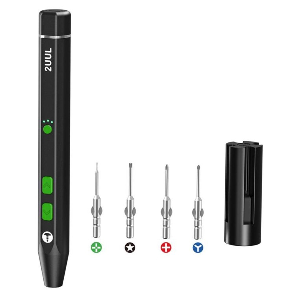Elektrisk Skrutrekker 2UUL Twist Plus, Svart