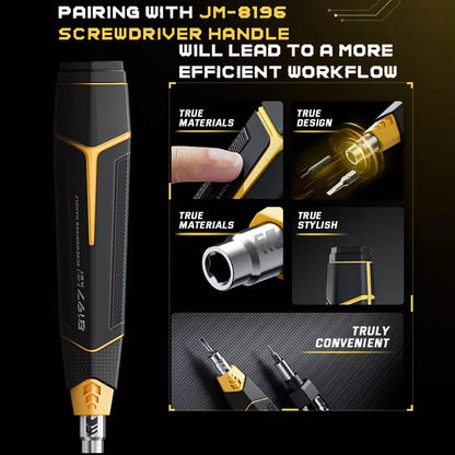 Jakemy JM-8198 skrutrekker, 135i1