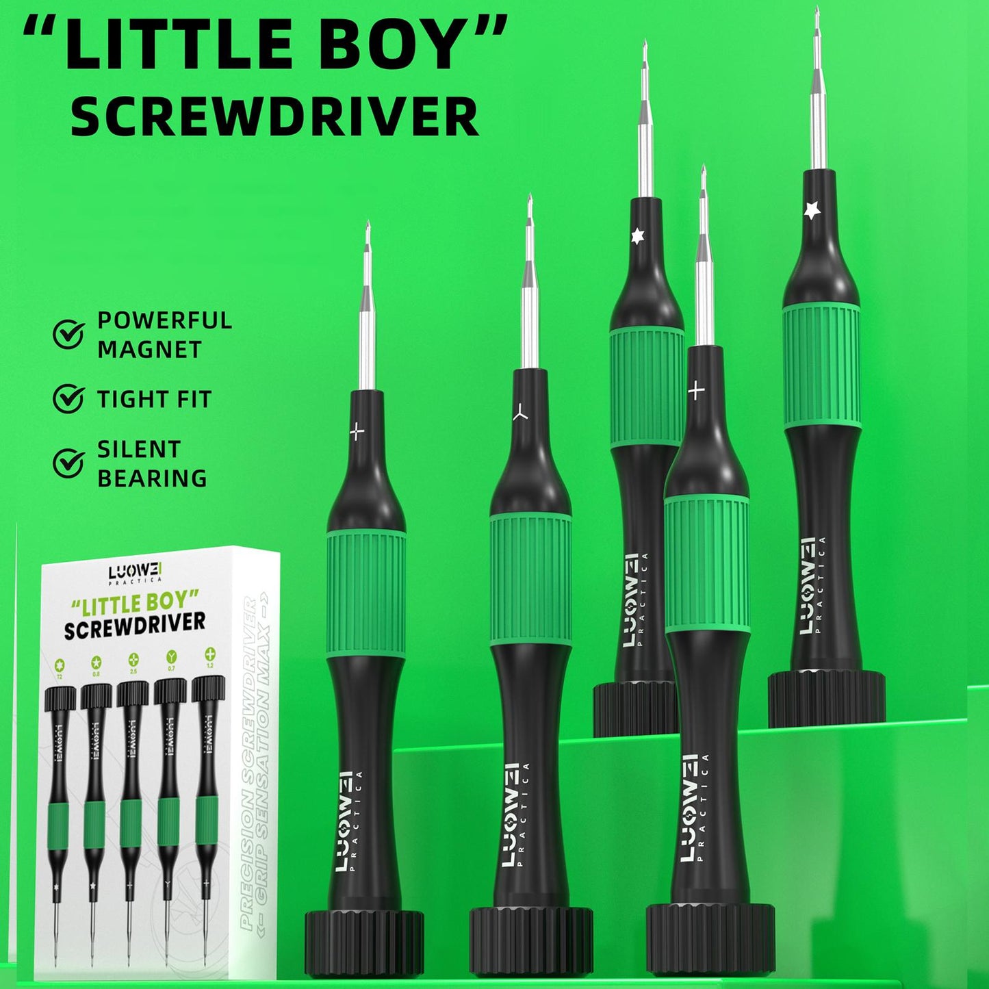 Luowei Little Boy skrutrekker, 5i1