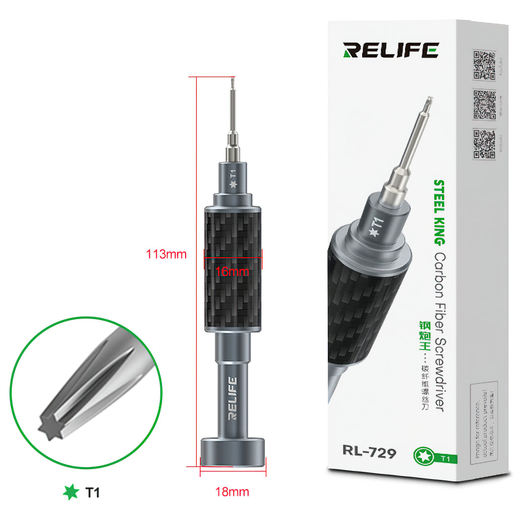 Skrutrekker Relife RL-729, Torx T1 