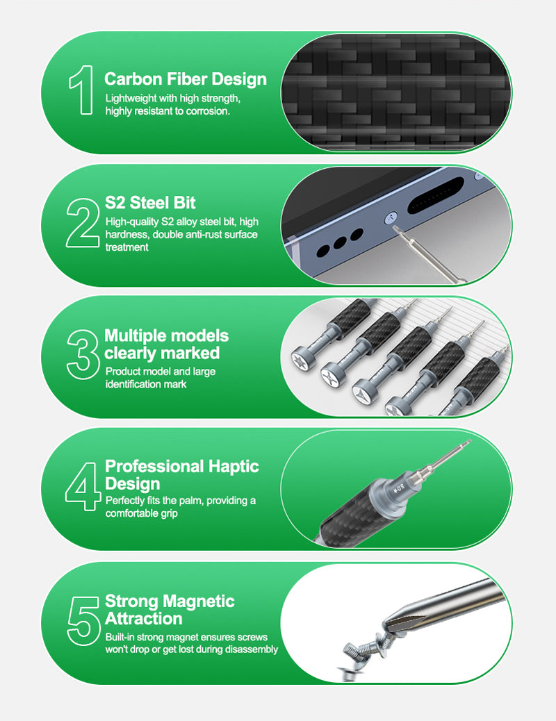 Skrutrekker Relife RL-729, Torx T1 
