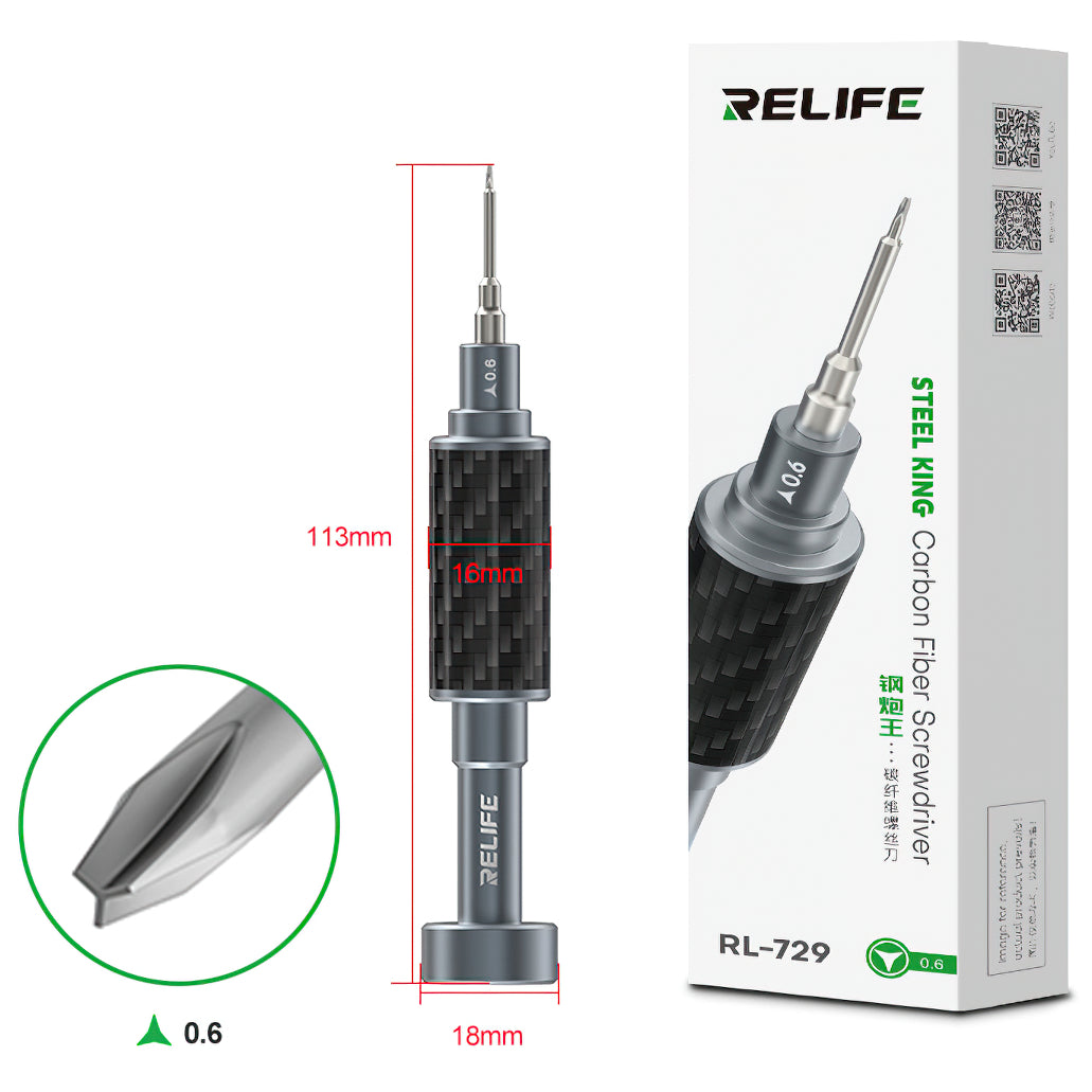 Relife RL-729 skrutrekker, Y 0,6 mm
