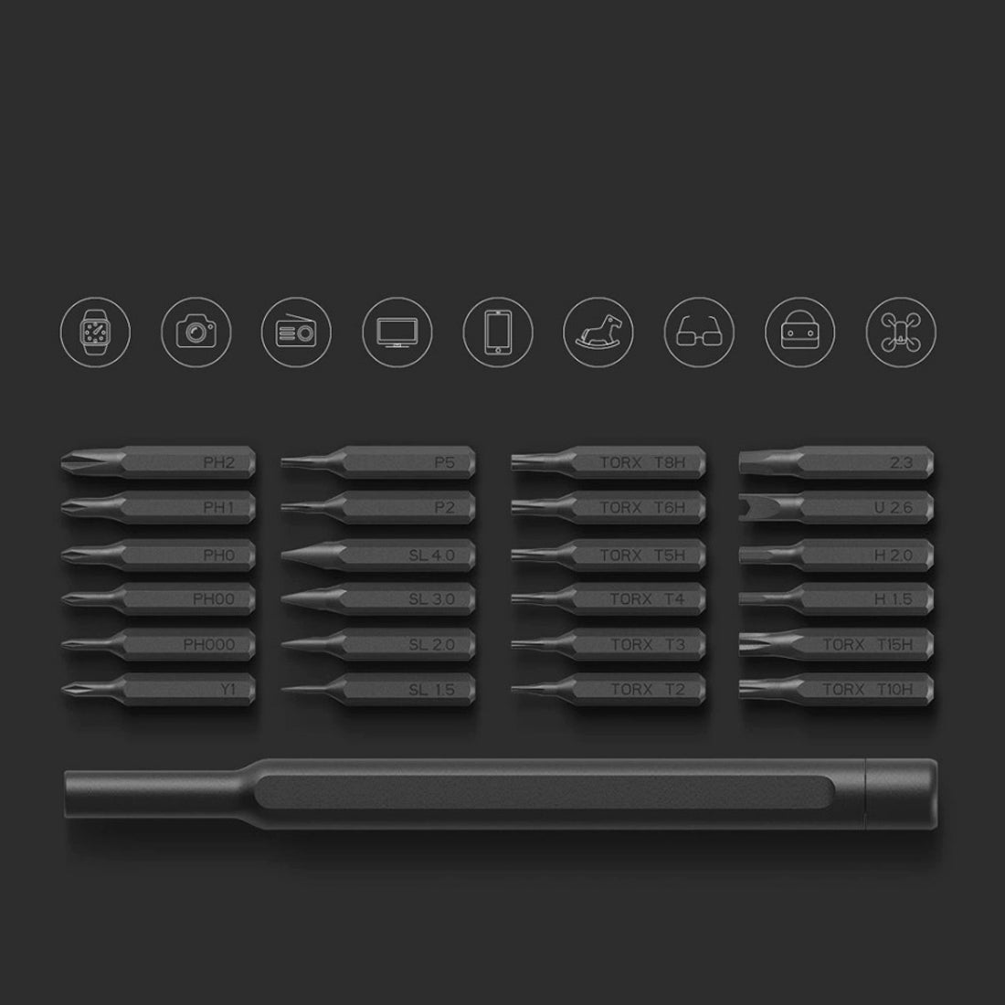Xiaomi Mijia skrutrekker, 24in1 BHR4680GL